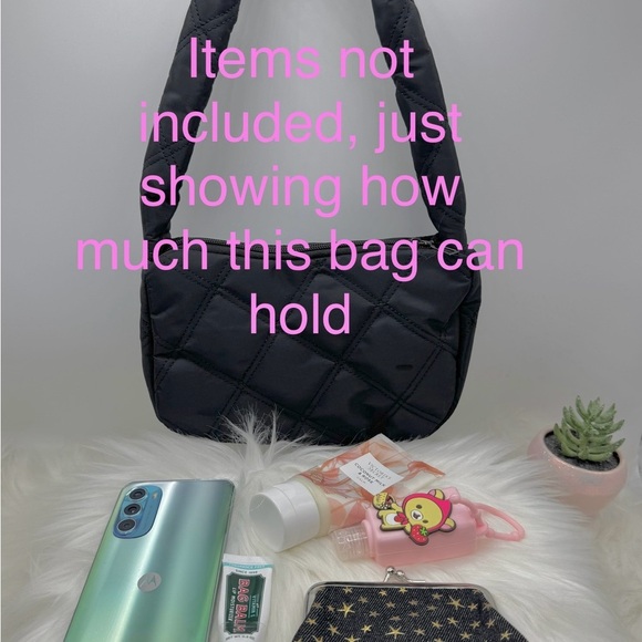 The Errands Grab & Go Quilted Nylon Handbag - Picture 3 of 7